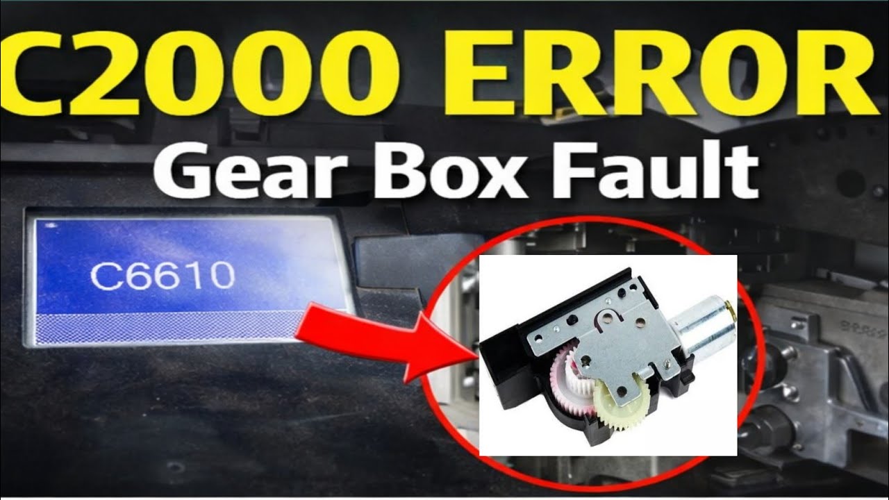 👉#printer Kyocera 2040 C2000 ERROR | Gear Box Fault Fixed | #printer Master