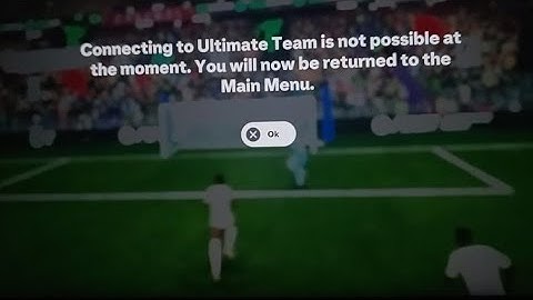 Fix connecting to ultimate team is not possible at the moment fc 25