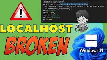 Microsoft’s Latest Update BREAKS Localhost! | Fix Windows 11 KB5066835 Error Fast