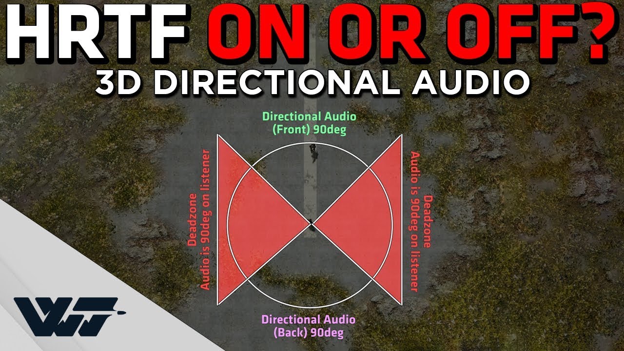 HRTF ON or OFF 3D Directional Audio for gunshots TESTED   PUBG