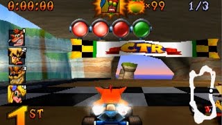 Cara Memasukan Password-Cheat CTR (Crash Team Racing) Ps1/EPSXE