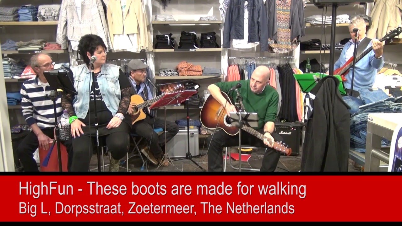 HighFun These boots are made for walking (Acoustic Cover Billy Ray Cyrus) YouTube