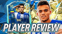 WHO ELSE EXPECTED 3⭐3⭐? 😅 90 TOTSSF DIAZ PLAYER REVIEW! - FIFA 20 Ultimate Team