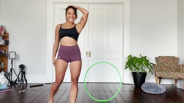 BEGINNER HULA HOOP TUTORIAL | Walk the Dog Combos