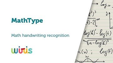 MathType - Math handwriting recognition