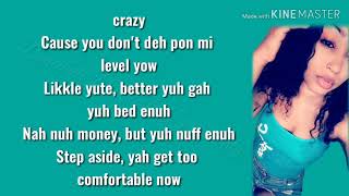 Jada Kingdom ft  Stalk Ashely   Wasteman {Official Lyrics Clean}