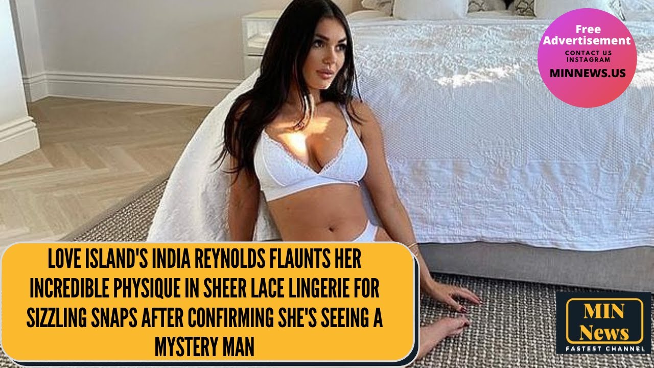 Lingerie model India Reynolds sizzles in her own range of undies dubbed  Lace By Reyn which will surely beat the winter blues