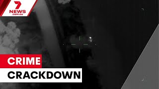 Dozens arrested in a car crime crackdown in Melbourne’s west | 7NEWS