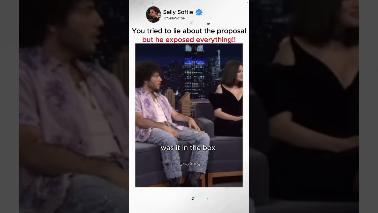 You tried to lie about the proposal but he exposed everything!! 😱 