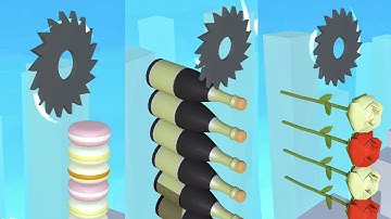 Almost Cut Game! Satisfying and relaxing ASMR slicing video