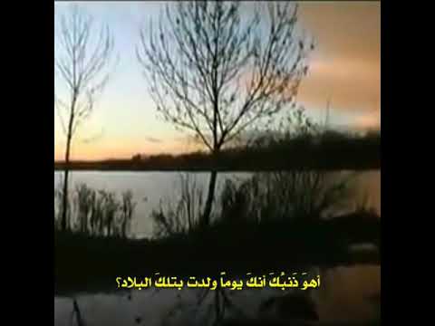 سعدي يوسف أهو ذنبك أنك ولدت في تلك البلاد