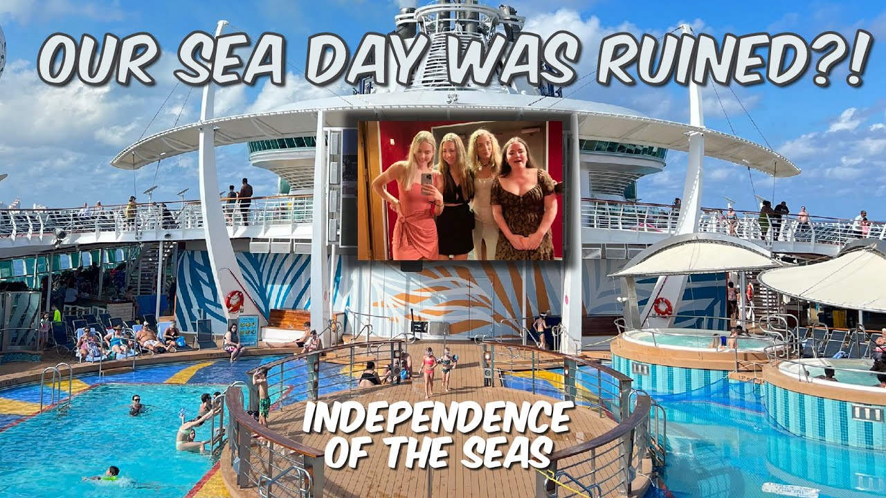 OUR SEA DAY WAS RUINED? Day 4 on Royal Caribbean's Independence of the Seas Cruise Vlog