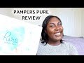 PAMPERS PURE DIAPERS AND WIPES REVIEW