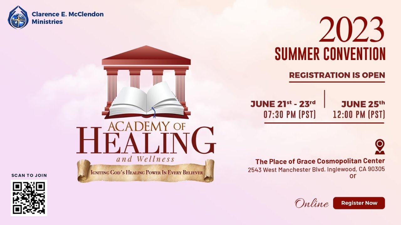 The Academy of Healing and Wellness Convention - June 23, 2023