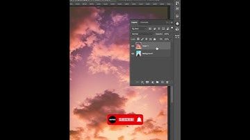 How to change sky using Blend If #shorts #subscribe #photoshop