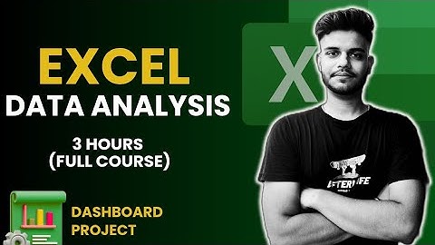 Complete Excel for Data Analysis (2025)🔥| Job-Ready Skills + Project with Free Files