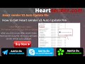 How to auto update heart sender v3  easy way to update heartsender v3  how to get new sender file