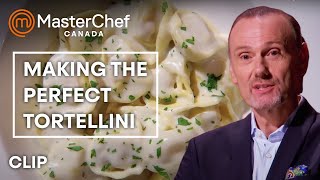 How To Make The Perfect Handmade Tortellini  | MasterChef Canada | MasterChef World