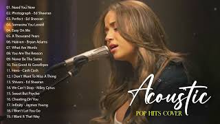 Top Hits Acoustic Music 2024 - Best Acoustic Songs Cover   Acoustic Cover Popular Songs