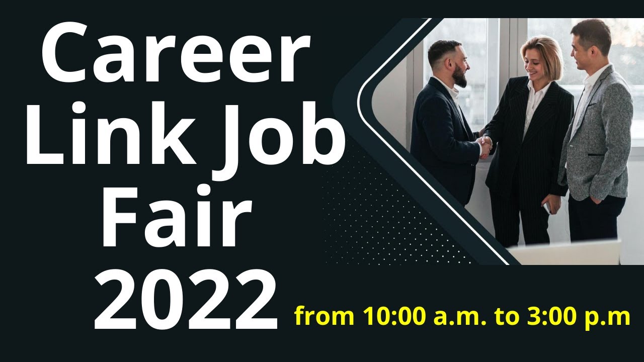 Career Link Job Fair 2022 Career Link Job Fair online career and Jobs YouTube