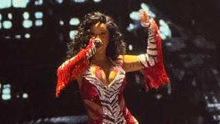 Cardi B performing Taki Taki live at iHeartRadio Music Festival 2026
