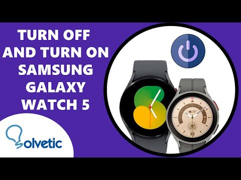 🔴 How to TURN OFF and ON SAMSUNG GALAXY WATCH 5 | How to Use Samsung