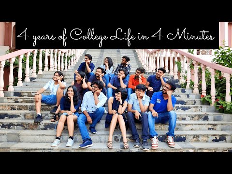 My 4 years of College Life in 4 minutes | NIT Warangal