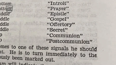 Parts of the Latin Mass by Dr. Taylor Marshall