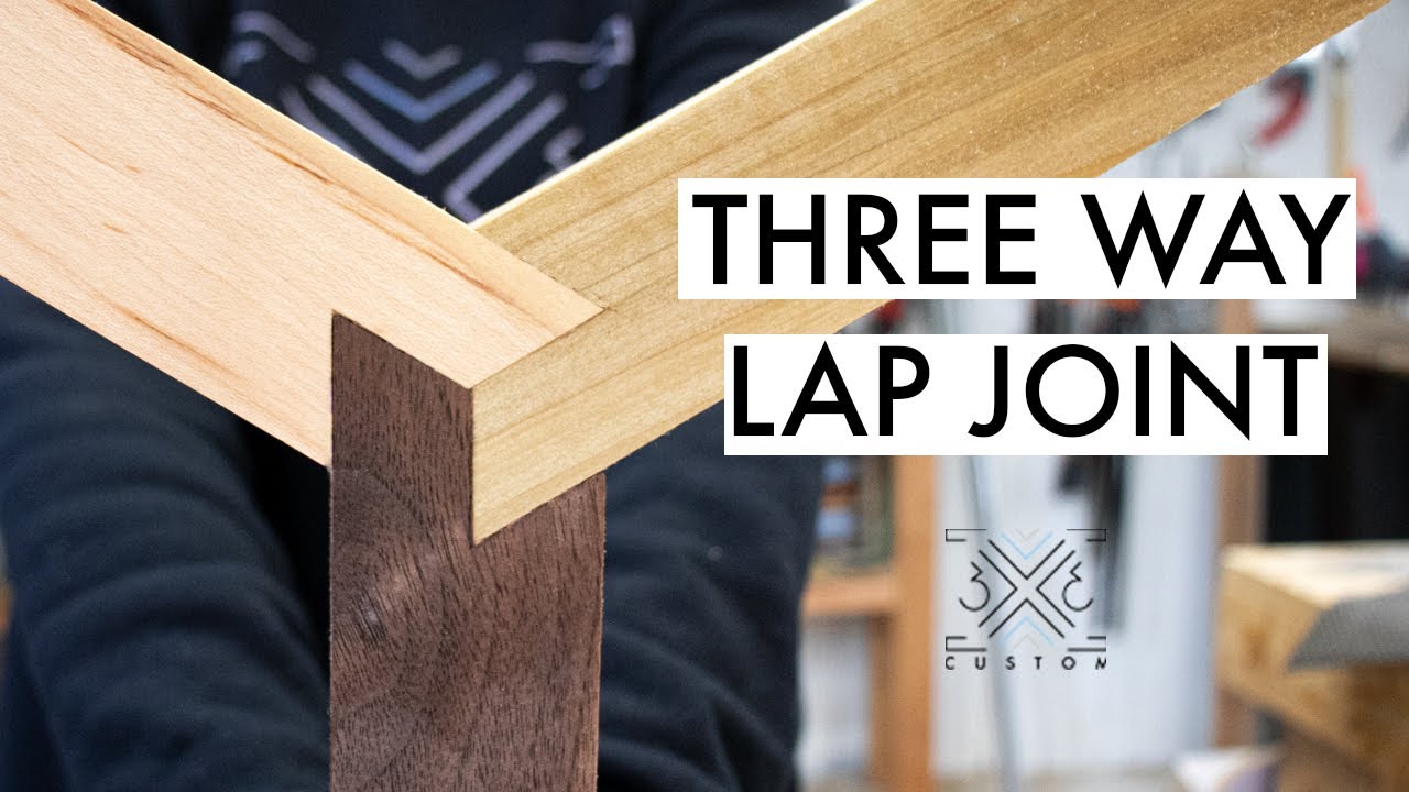 Actually, I don't know what this joint is called... but Three-Way Lap Joint seemed to fit. Ha!