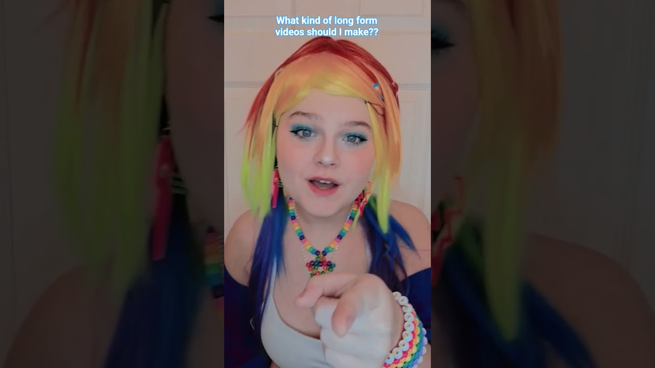 ion wanna go to school #cosplay #trending #viral #relatable #fyp #mlp #rainbowdash #netflix #youtube
