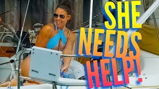 ❤️WHO Can HELP a LADY⁉️| BoatSnaps | Haulover Inlet Boats