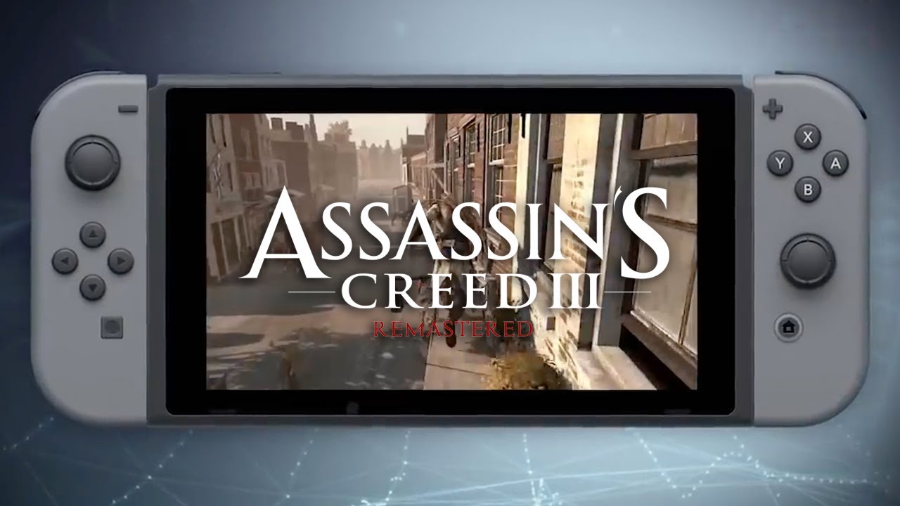 Nintendo switch assassin s creed. AC 3 Nintendo Switch. Ассасин Крид 3 Ремастеред Нинтендо свитч. Assassins Creed 3 Remastered (Nintendo Switch) обложка. Assassins Creed Nintendo Switch геймплей.