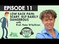 EBP Podcast #11: Back pain fact 1: Scary but rarely dangerous with Prof Peter O'Sullivan