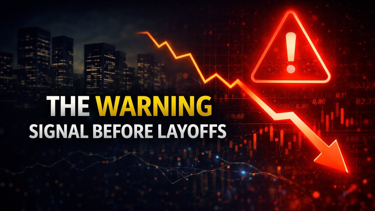 The Quiet Economic Signal That Appears Before Layoffs - YouTube