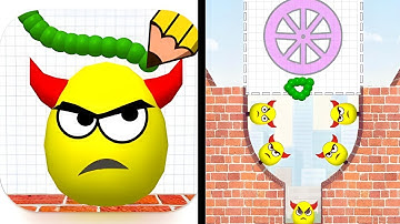 Draw To Smash: Logic Puzzle | All Game Levels 316-345 | Funny Logic Puzzle Gameplay Walkthrough