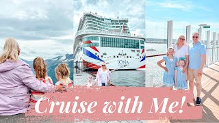 Cruising with Children! Last Day At Sea! Nordic Fjords Family Vlog | P&O Cruises Iona | ad
