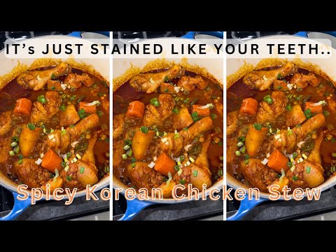 STEP BY STEP RECIPE VIDEO | SPICY KOREAN CHICKEN STEW