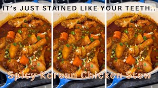 STEP BY STEP RECIPE VIDEO | SPICY KOREAN CHICKEN STEW