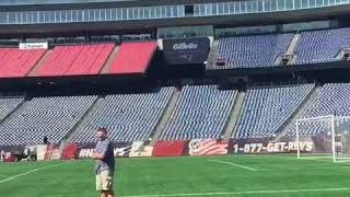 Senior Photos At Gillette Stadium