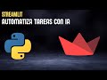Automatiza tu Trabajo con IA: Tutorial Streamlit