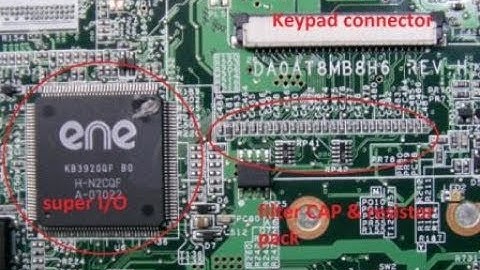 How To Remove ENE Keyboard Controller Ic