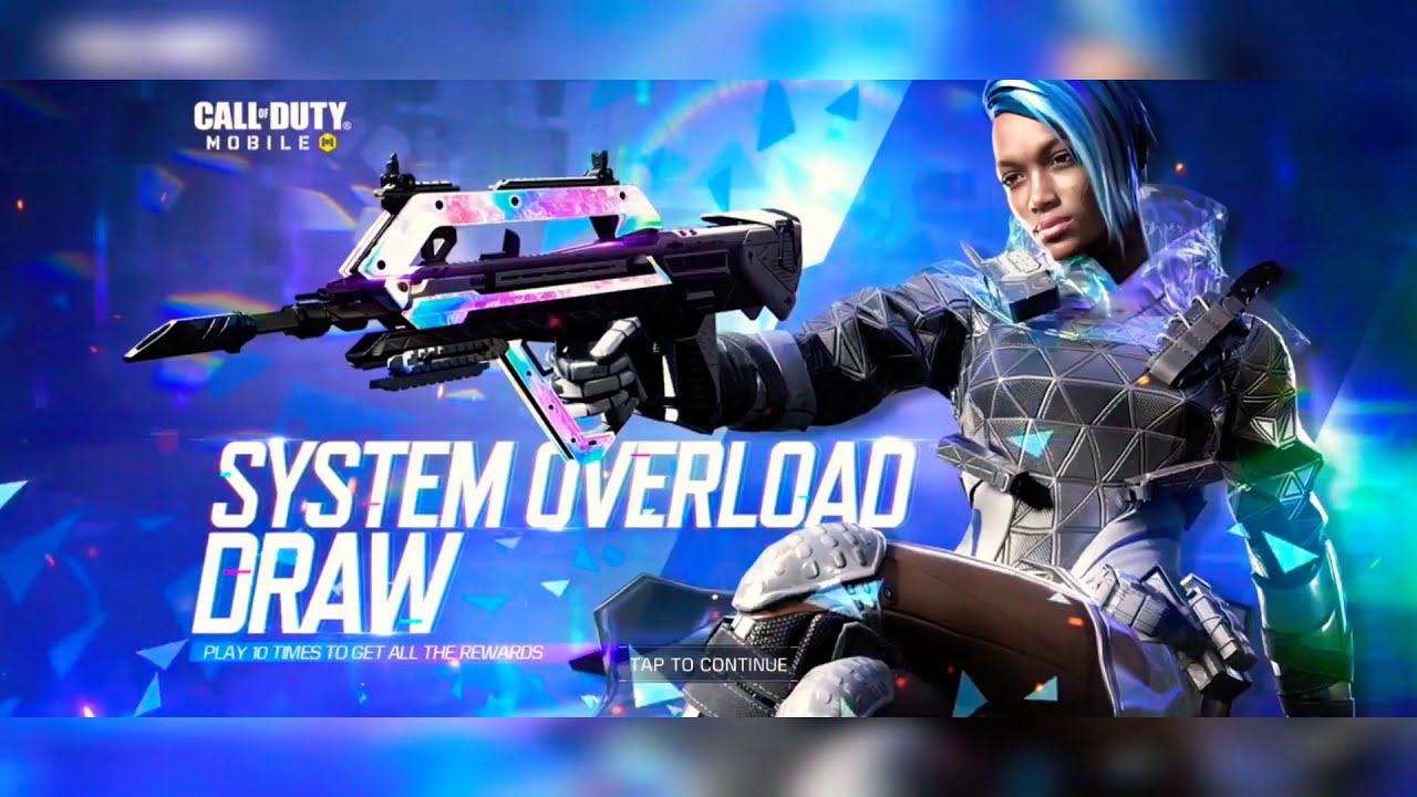 System overload draw cod mobile  the gun and the karambit breach in fist time🤯