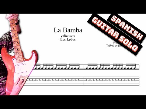 La Bamba solo TAB - electric guitar solo tabs (Guitar Pro)