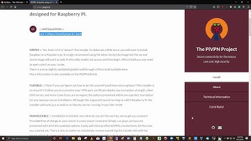 Running PiVPN Server on RaspbianOS (aka Debian Stretch) Linux