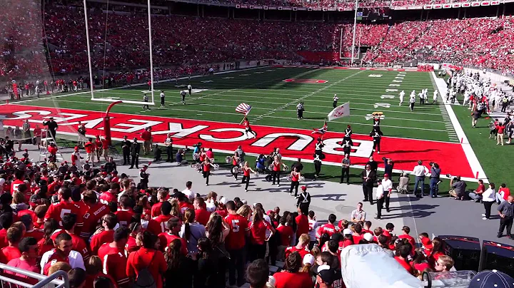 OSUMB Stand Tunes and End Zone Celebrations OSU vs Hawaii 9 12 2015
