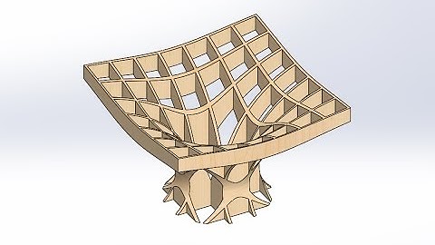 SolidWorks - SpaceTime Coffee Table - TutorialWorks ep.3
