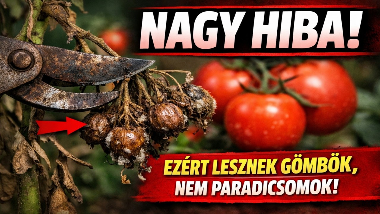 A KACSOLÁS FŐ HIBÁJA: Ezért szedsz GOLYÓKAT, nem PARADICSOMOT!