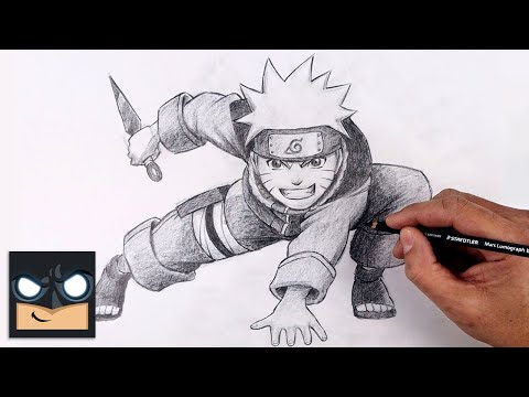 How To Draw Naruto  Sketch Tutorial 