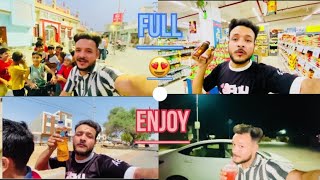 FULL ENJOY 😍! BACHO KE SATH 😂