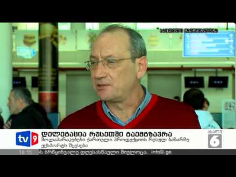 ახალი 6 | დელეგაცია რუსეთში | 01.04.13